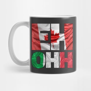 Italo Canadian - National Flags Mug